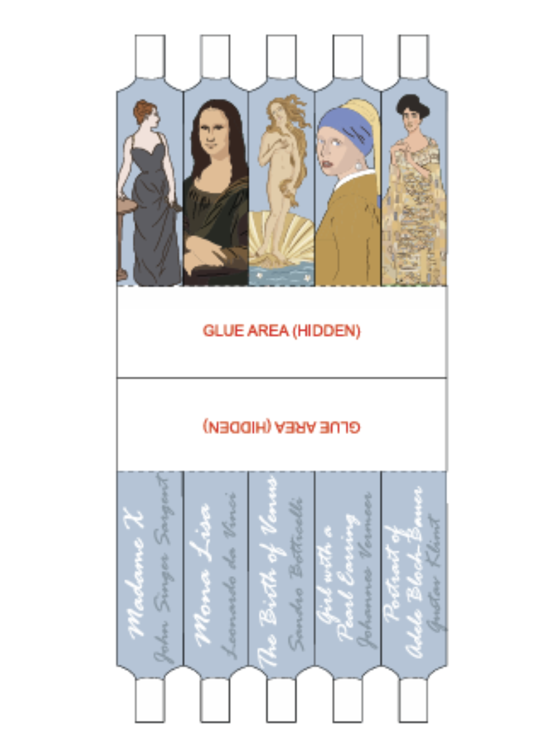 Novelty Matches: You Are A Work of Art, 3 books per order