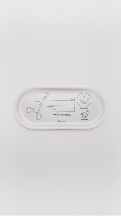 This video shows how to set up you How We Roll Valet Rolling Tray in order to roll your own joint. This tray is part of a luxury cannabis smoking experience.
